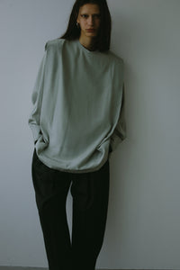 【2024AW PRE ORDER】SHOULDER TACK BLOUSE