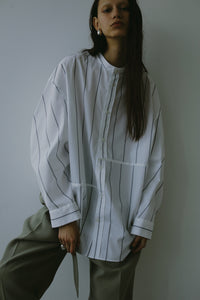 【2024AW PRE ORDER】BIG SLEEVE BAND COLLAR SHIRT