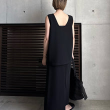 画像をギャラリービューアに読み込む, 【2026SS PRE ORDER】STRING STRAIGHT SKIRT
