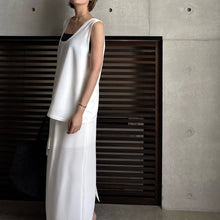画像をギャラリービューアに読み込む, 【2026SS PRE ORDER】U NECK TANK BLOUSE
