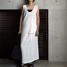 画像をギャラリービューアに読み込む, 【2026SS PRE ORDER】STRING STRAIGHT SKIRT
