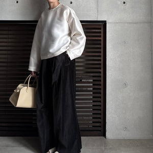 【2025AW PRE ORDER】VELVET 2TACK PANTS