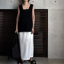 画像をギャラリービューアに読み込む, 【2026SS PRE ORDER】STRING STRAIGHT SKIRT
