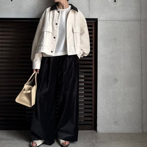 【2025AW PRE ORDER】VELVET 2TACK PANTS