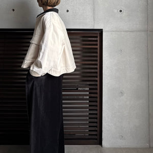 【2025AW PRE ORDER】VELVET SHIRT BLOUSOM