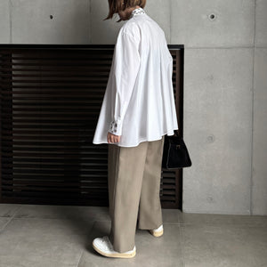 【2024AW PRE ORDER】EYELET SHIRT