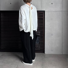 画像をギャラリービューアに読み込む, 【2026AW PRE ORDER】LIGHT FLANNEL STRING PANTS
