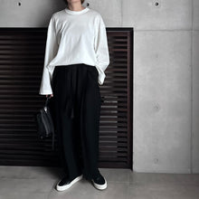 画像をギャラリービューアに読み込む, 【2026AW PRE ORDER】LIGHT FLANNEL STRING PANTS
