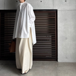【2025AW PRE ORDER】BACK SLIT OVERSIZE SHIRT