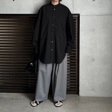 画像をギャラリービューアに読み込む, 【2024AW PRE ORDER】BIG SLEEVE BAND COLLAR SHIRT
