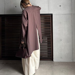 【2025AW PRE ORDER】BACK SLIT OVERSIZE SHIRT