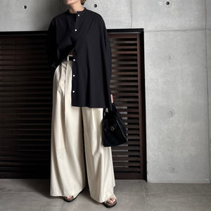 【2025AW PRE ORDER】BACK SLIT OVERSIZE SHIRT