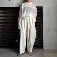画像をギャラリービューアに読み込む, 【2025AW PRE ORDER】MOHAIR YARN CREW NECK KNIT
