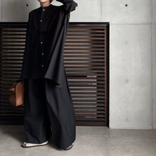 画像をギャラリービューアに読み込む, 【2025AW PRE ORDER】BACK SLIT OVERSIZE SHIRT
