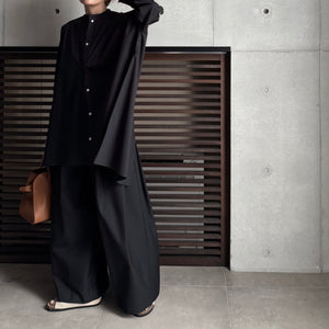 【2025AW PRE ORDER】BACK SLIT OVERSIZE SHIRT