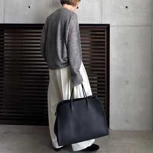 【2025AW PRE ORDER】MOHAIR YARN CREW NECK KNIT