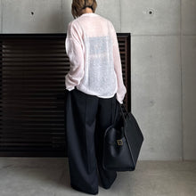 画像をギャラリービューアに読み込む, 【2025AW PRE ORDER】MOHAIR YARN CREW NECK KNIT
