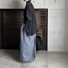 画像をギャラリービューアに読み込む, 【2025SS PRE ORDER】DOUBLE CALLAR SHEER SHIRT

