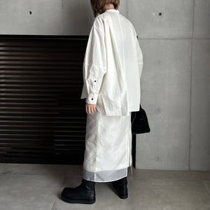 【2024AW PRE ORDER】LAYERED 2WAY SKIRT