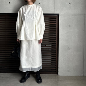 【2024AW PRE ORDER】LAYERED 2WAY SKIRT