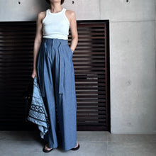 画像をギャラリービューアに読み込む, 【2026SS PRE ORDER】DROP BELT 2TACK DENIM PANTS
