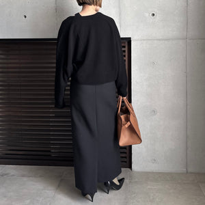 【2025AW PRE ORDER】V NECK CROPPDE KNIT