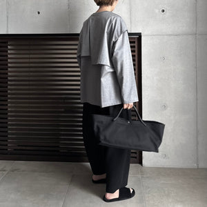 【2025AW PRE ORDER】LAYERED SLIT-T-SHIRT