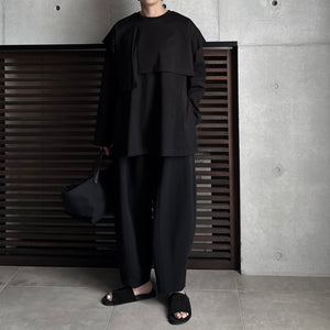 【2025AW PRE ORDER】LAYERED SLIT-T-SHIRT