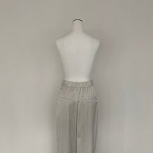 画像をギャラリービューアに読み込む, 【2022年7月23日再販】2タックサテンパンツ
