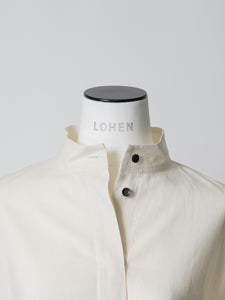 LOHEN ビックパッチオーバーシャツ WHITE