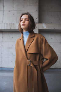 【2022AW予約販売商品】ロングタイロッケンウールリバーコート