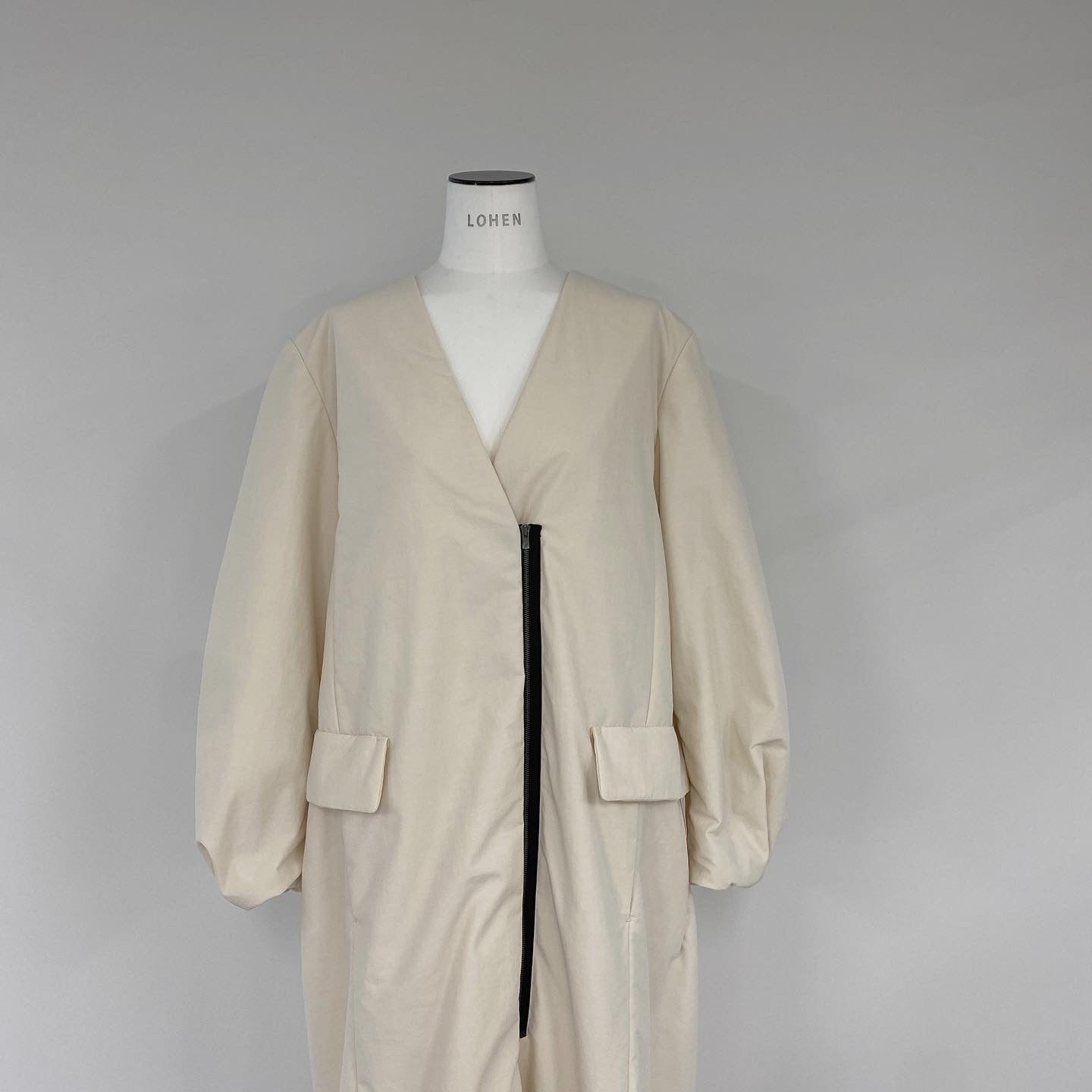 再販】バックタック中綿コート – LOHEN
