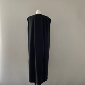 【2023SS予約販売商品】フロントZIPフォルムロングワンピース